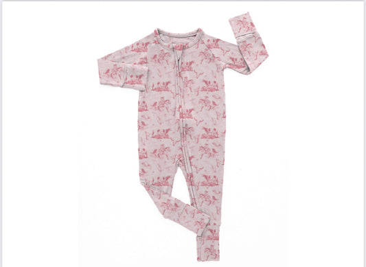 Dusty Pink Trails Zippy